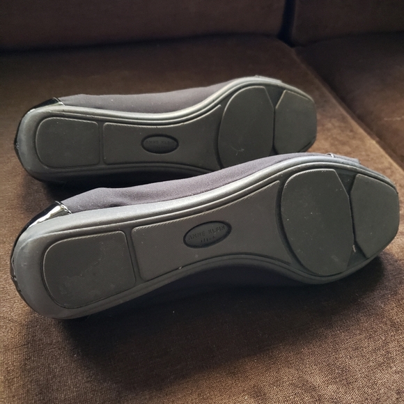 Anne Klein iflex Black Flats Womens Size 9 - Picture 5 of 11